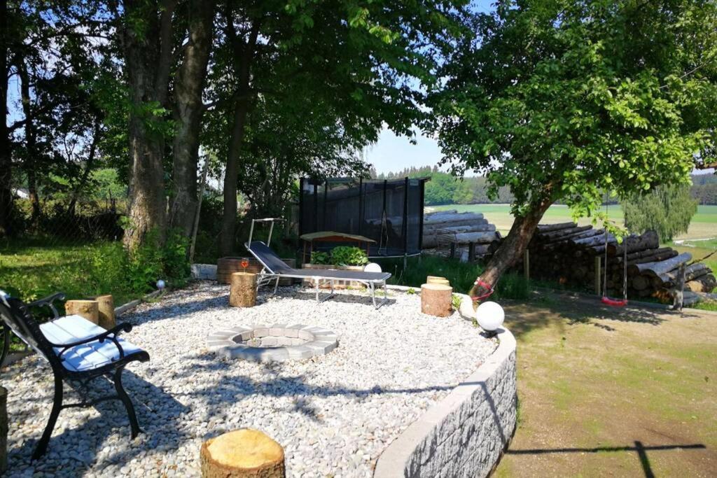 Charmantes Ferienhaeuschen Zwischen Muenchen Und Augsburg Ried  Exterior foto